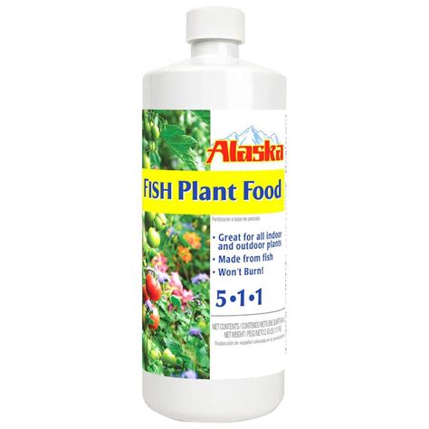 alaska fish emulsion|Alaska 32 oz. (1 qt.) Organic Gardening Liquid Fish Emulsion .